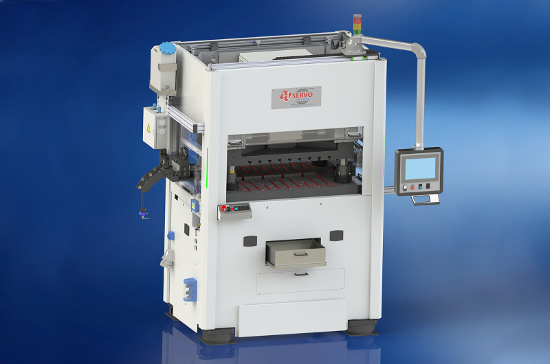 Winding, unwinding, servo eccentric presses, automatic blister packaging, hybrid parts.